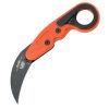 crkt-4041o-provoke-orange-001. CRKT Provoke Zap Kinematic Karambit Folding Knife Orange Grivory Handle w/Black StoneWash Blade Finish
