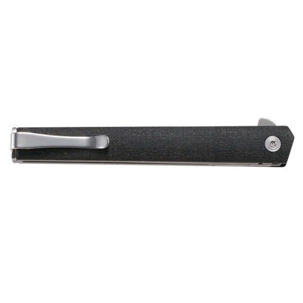 crkt-7097-crkt-ceo-flipper-black-grn-wsatin-blade-. CRKT CEO Flipper Black GRN w/Satin Blade Finish