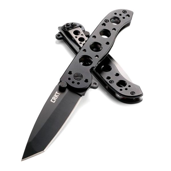 crkt-m16-02ks-crkt-m16-02-metal-hnd-frame-lk-001. CRKT M16-02KS Tanto Black Stainless Steel w/Black Oxide Blade Finish