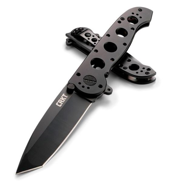 crkt-m16-04ks-crkt-m16-04-metal-hnd-frame-lk-001. CRKT M16-04KS Tanto Black Stainless Steel w/Black Oxide Blade Finish