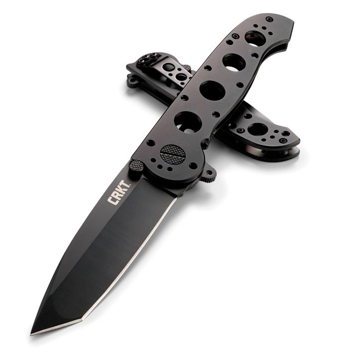 crkt-m16-04ks-crkt-m16-04-metal-hnd-frame-lk-001. CRKT M16-04KS Tanto Black Stainless Steel w/Black Oxide Blade Finish