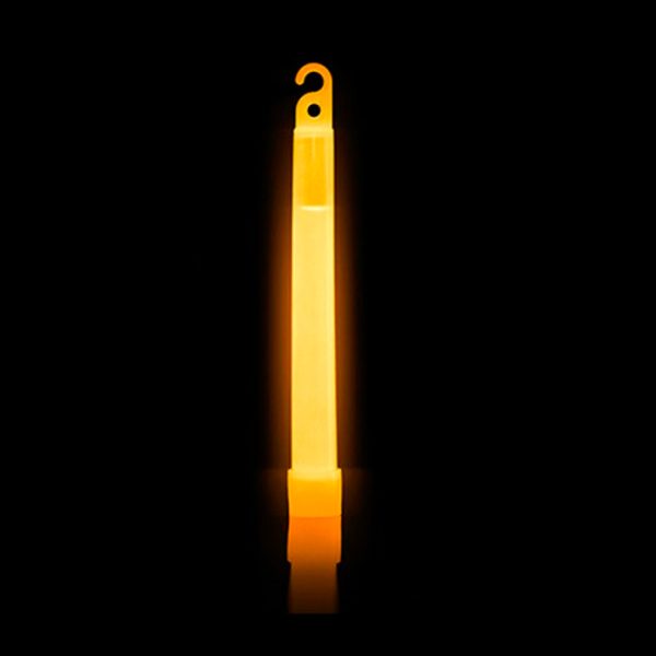 cy-sa8-08084bi-cyalume-snaplight-6in-or-12hr-002. Cyalume Chemlight 6" Orange Safety Light Stick - 12 Hr Duration