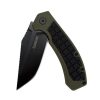 k8760-kershaw-faultline-fld-003. Kershaw Faultline Olive Drab/Black Handle
