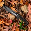 sog-f03tn-cp-jungle-primitave-003. SOG Jungle Primitive Machete 15.3 " w/Partially Serrated Blade, Saw Teeth & Nylon Sheath