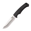 sog-fk1001-field-knife001. SOG Field Knife Satin Blade Finish w/Black Groove Cut-Out Sheath