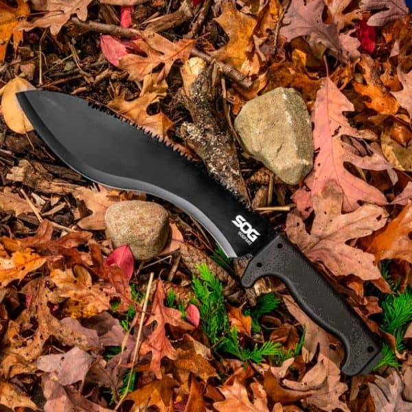 sog-mc11-n-kukri-machete-005. SOG SOGfari Kukri Machete 13" w/Nylon Sheath