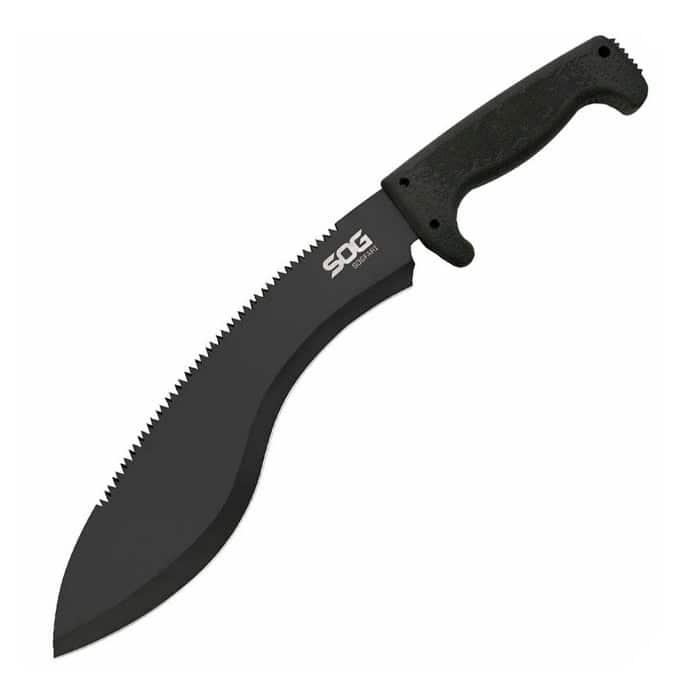sog-mc11-n-kukri-machete-001. SOG SOGfari Kukri Machete 13" w/Nylon Sheath
