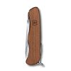 v0836163-vict-forester-wd-llock-002. Victorinox Forester Wood - Walnut Wood w/Liner Lock Blade 111mm