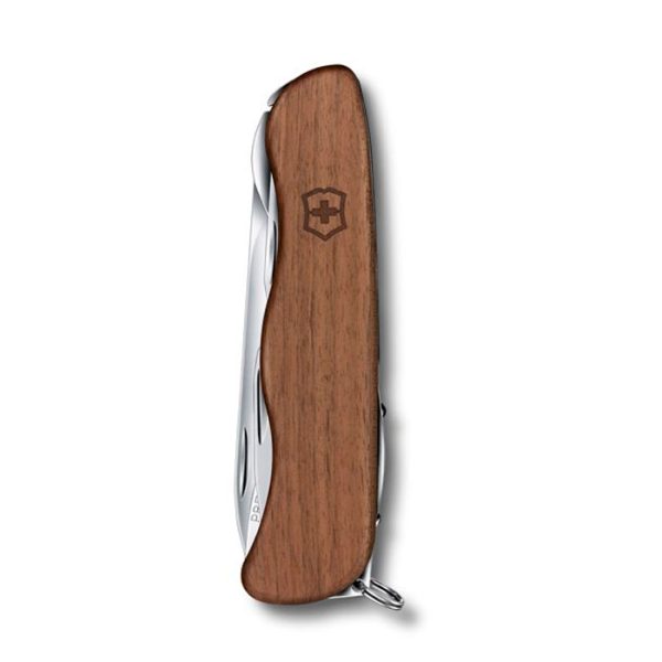 v0836163-vict-forester-wd-llock-002. Victorinox Forester Wood - Walnut Wood w/Liner Lock Blade 111mm