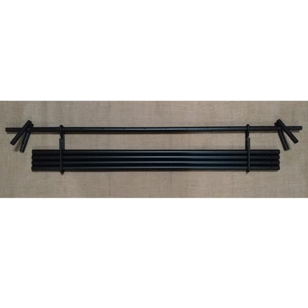 gong-target-stand---collapsible-with-2-x-hooks-002. Steel Gong Target Stand Only - Collapsible (0.860w x 0.75H) Excludes Hooks & Gongs