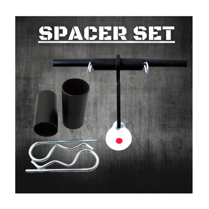 ar500-gong-stand-spacer-set-201. Gong Spacer Set for Gong Stand (For Single Hook)