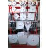 gong-target-stand---collapsible-with-2-x-hooks-010. AR500 Steel Gong Target Springbuck Head 210x325x10mm (Front View)