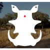 siproduct-46021-20266-7a6d1f1b1a3ec5e60577ea7dabb1b2a153a822d2 ar500-gong-warthog-head-001. AR500 Steel Gong Target Warthog Head 319x400x10mm (Front View)