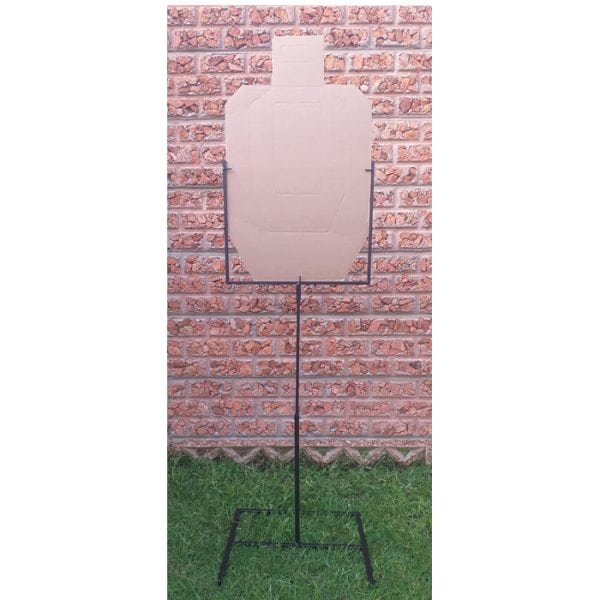 collapsible-target-stand-complete-003. Collapsible Cardboard Target Stand Complete 500x500x1100mm (IDPA/IPSC/NHSA Targets)