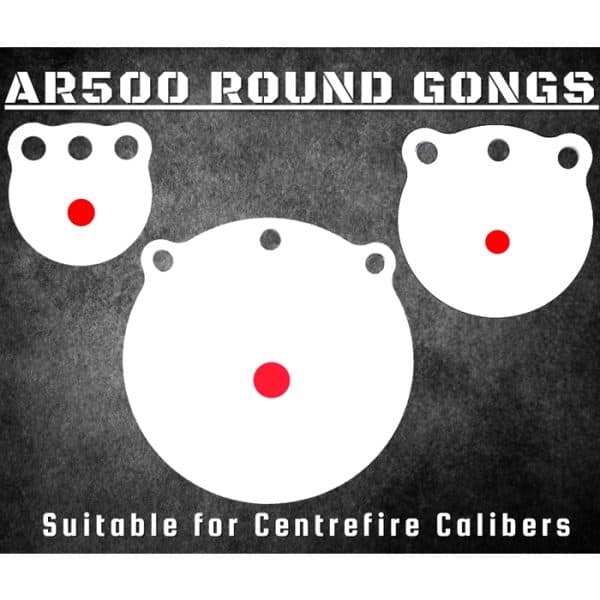 ar500-round-gongs-201. AR500 Steel Gong Target - Round - Various