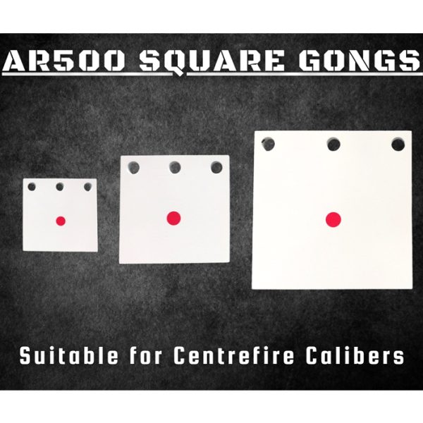 ar500-square-gongs-201. AR500 Steel Gong Target - Square - Various