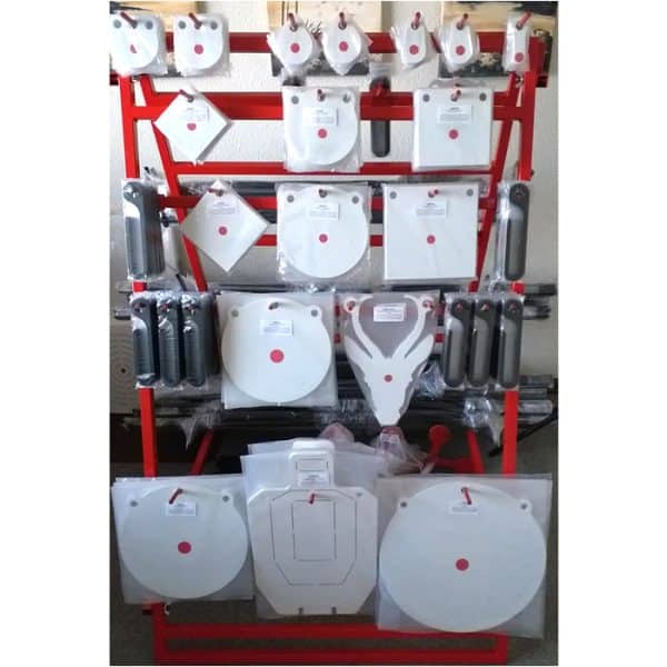 gong-target-stand---collapsible-with-2-x-hooks-010. AR500 Steel Gong Target - Diamond - Various