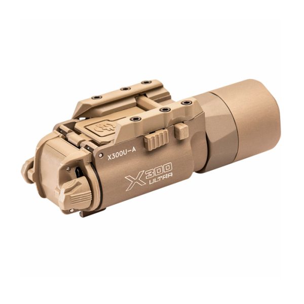 x300u-a-tn-surefire-x300u-a-ultra-high-output-led-. Surefire X300U-A Ultra-High-Output LED Handgun WeaponLight - Tan