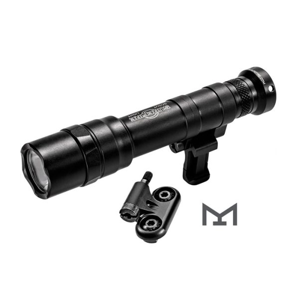 m640df-bk-pro-surefire-duel-fuel-scout-pro-weaponl. Surefire Duel Fuel Scout Pro Weaponlight 6-Volt Dual Fuel Scout Light Pro w/ Z68 Tailcap - Black