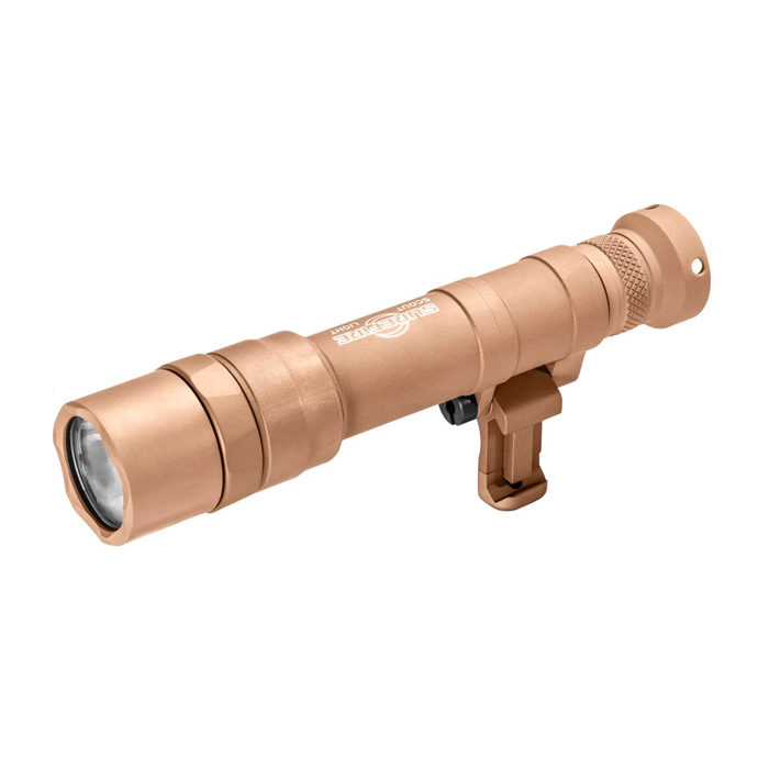 m640df-tn-pro-surefire-duel-fuel-scout-pro-weaponl. Surefire Duel Fuel Scout Pro Weaponlight 6-Volt Dual Fuel Scout Light Pro w/ Z68 Tailcap - Tan