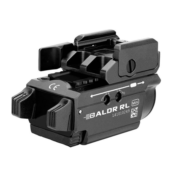 baldrrlmini-bk-olight-baldr-rl-red-laser-mini-600-. OLIGHT BALDR RL Red Laser Mini 600 Lumen Weaponlight - Black