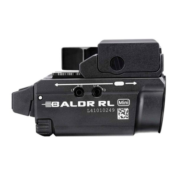 baldrrlmini-bk-olight-baldr-rl-red-laser-mini-600-. OLIGHT BALDR RL Red Laser Mini 600 Lumen Weaponlight - Black