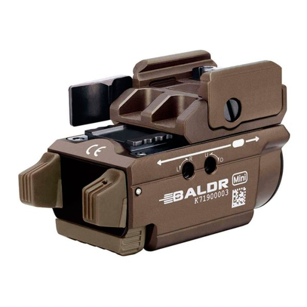 baldrmini-tn-olight-baldr-mini-green-laser-600-lum. OLIGHT BALDR Mini Green Laser 600 Lumen Weaponlight - Tan