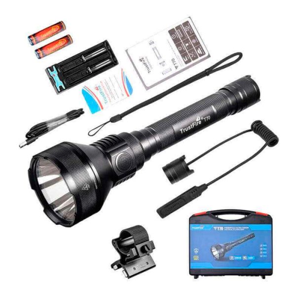 tft70hunt-trustfire-t70-2300-lumen-hunting-search-. Trustfire T70 2300 Lumen Hunting/Search Flashlight Bundle