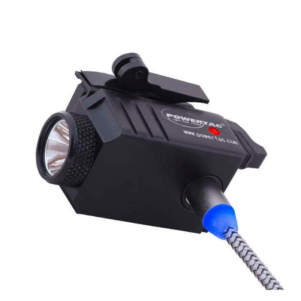 ptmarkmini-powertac-mark-mini-500-lumen-weaponligh. Powertac Mark Mini 500 Lumen Weaponlight - Black