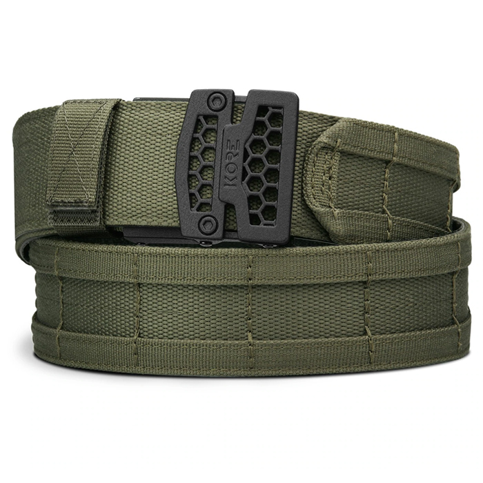 kemabbbk-kore-micro-adjustable-battle-belt---range. Kore Micro Adjustable Battle Belt - Ranger Green - 24" to 48"