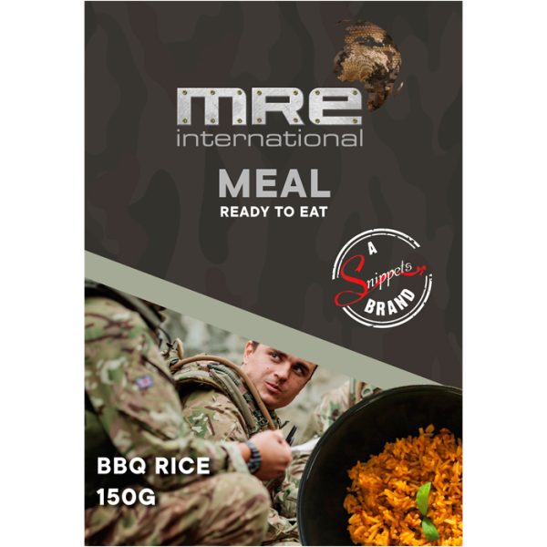 mre-bbq-rice. MRE Starch BBQ Rice 150g