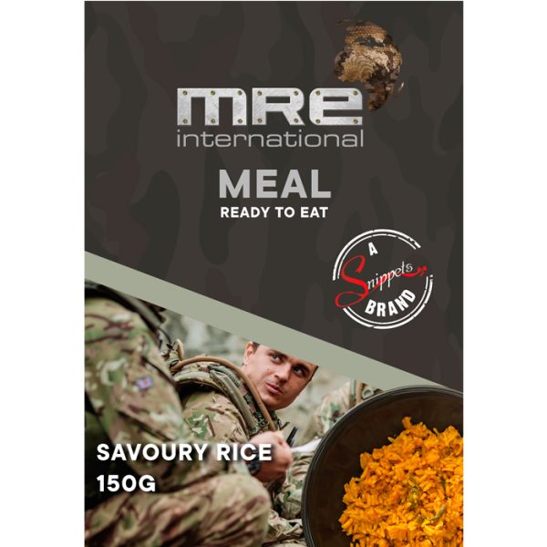 mre-savoury-rice. MRE Starch Savoury Rice 150g
