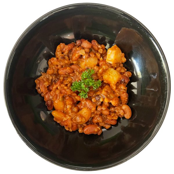 lentils-beans-and-veg-001. MRE Starch Lentils, Beans and Veg 150g