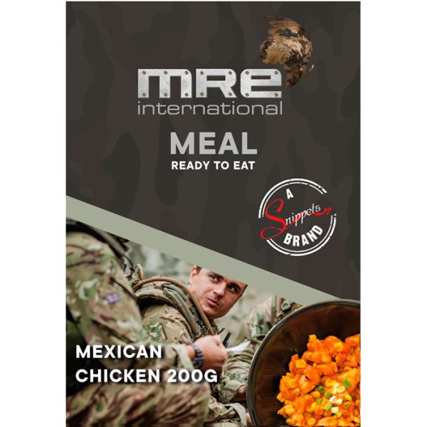 mre-mexican-chicken. MRE Protein Meal Mexican Chicken 200g
