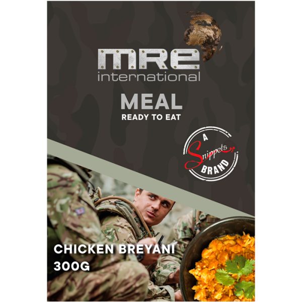 mre-chicken-breyani-001. MRE Protein Meal Chicken Breyani 300g