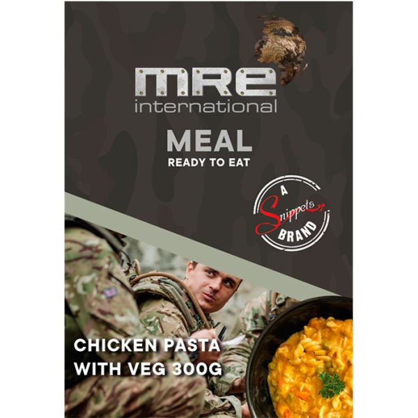 mre-chicken-pasta-and-veg-001. MRE Protein Meal Chicken Pasta & Veg 300g