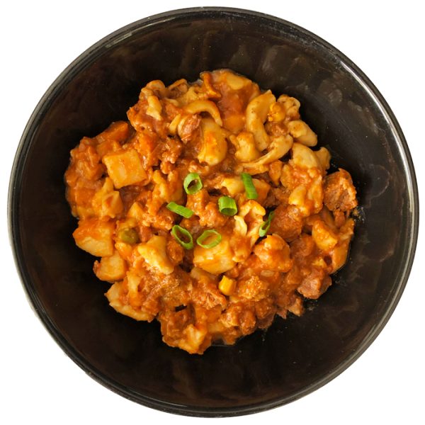 beef-pasta-and-veg-001. MRE Protein Meal Beef Pasta & Veg 300g