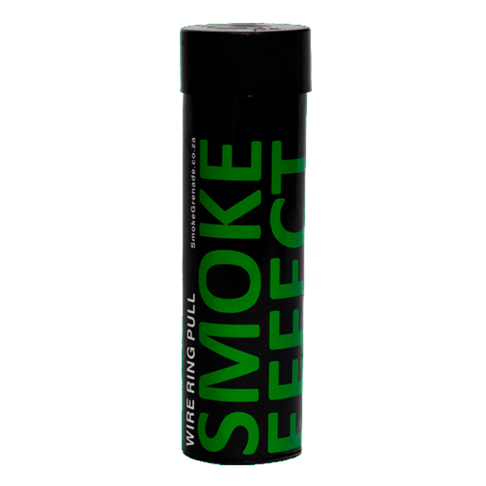 se-wp-smoke-canister---green-wht-bg. Smoke Effect Wire Pull Smoke Grenade - Green