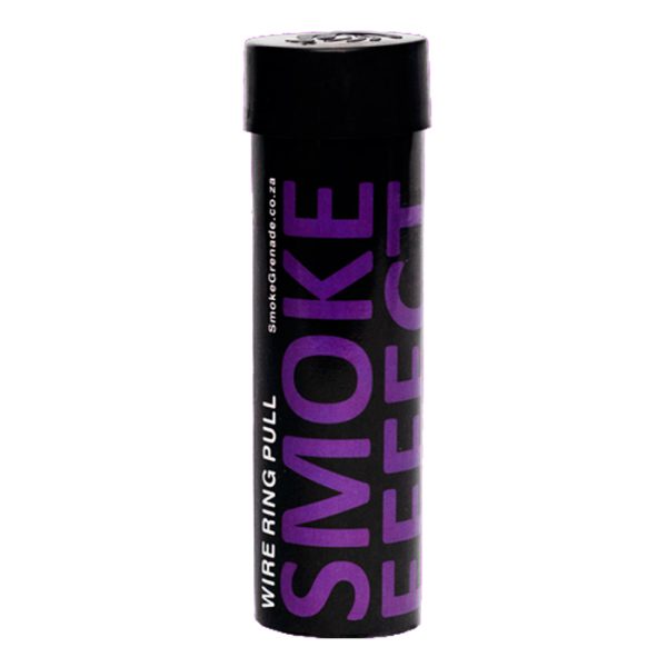 se-wp-smoke-canister---purple-wht-bg. Smoke Effect Wire Pull Smoke Grenade - Purple