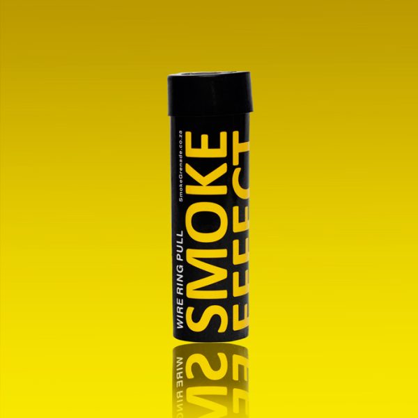 se-wp-smoke-canister---yellow. Smoke Effect Wire Pull Smoke Grenade - Yellow