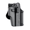 amomax-multi-fit-holster-001. Amomax Multi-Fit Universal Holster with Paddle - Black - RH
