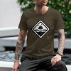 shit happens olive 3. TON "It Happens" Unisex Premium T-Shirt - OD