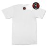 punisher sa flag white 2-1. TON "SA Flag Punisher" Unisex Premium T-Shirt - White