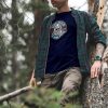 live wild roam free navy 3. TON "Live Wild Roam Free" Unisex Premium T-Shirt - Navy