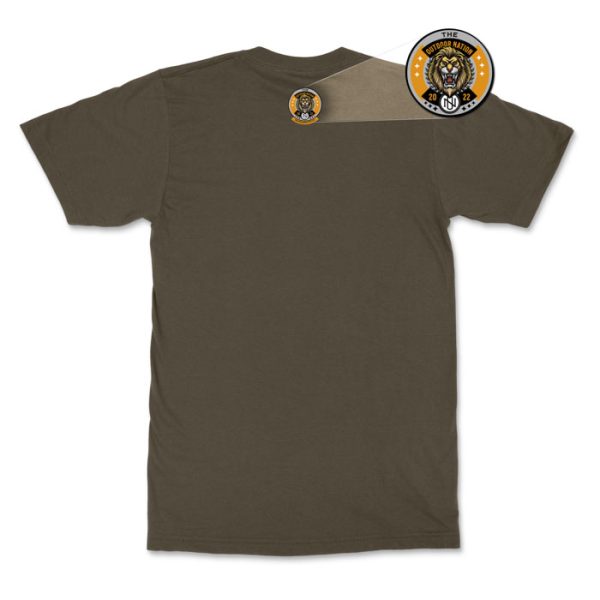 live wild die free olive 2-1. TON "Live Wild Die Free" Unisex Premium T-Shirt - OD