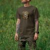 live wild die free olive 3. TON "Live Wild Die Free" Unisex Premium T-Shirt - OD