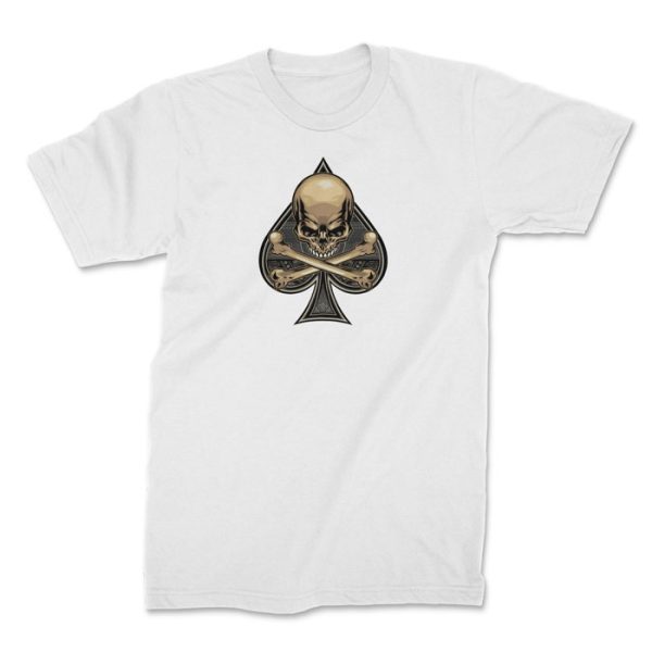 death spade - t-shirt white 1. TON "Death Spade" Unisex Premium T-Shirt - White