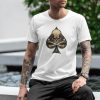 death spade - t-shirt white 3. TON "Death Spade" Unisex Premium T-Shirt - White