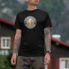 beer o'clock black 3. TON "Beer O'Clock" Unisex Premium T-Shirt - Black