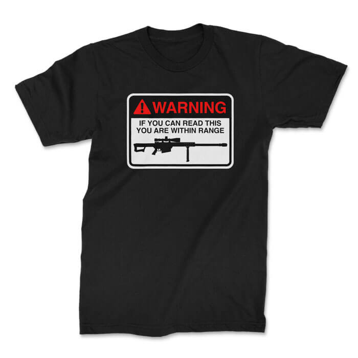 within range front black. TON "Within Range" Unisex Premium T-Shirt - Black